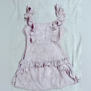 Frilly Mini Dress